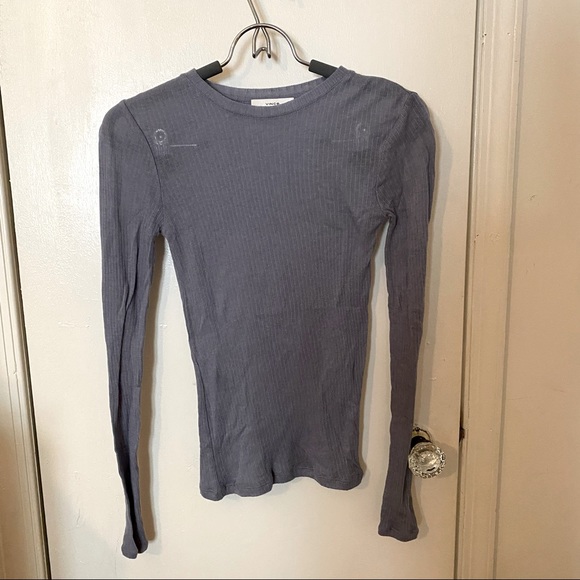 NWOT Vince Ribbed Long Sleeve Crew - Picture 3 of 7